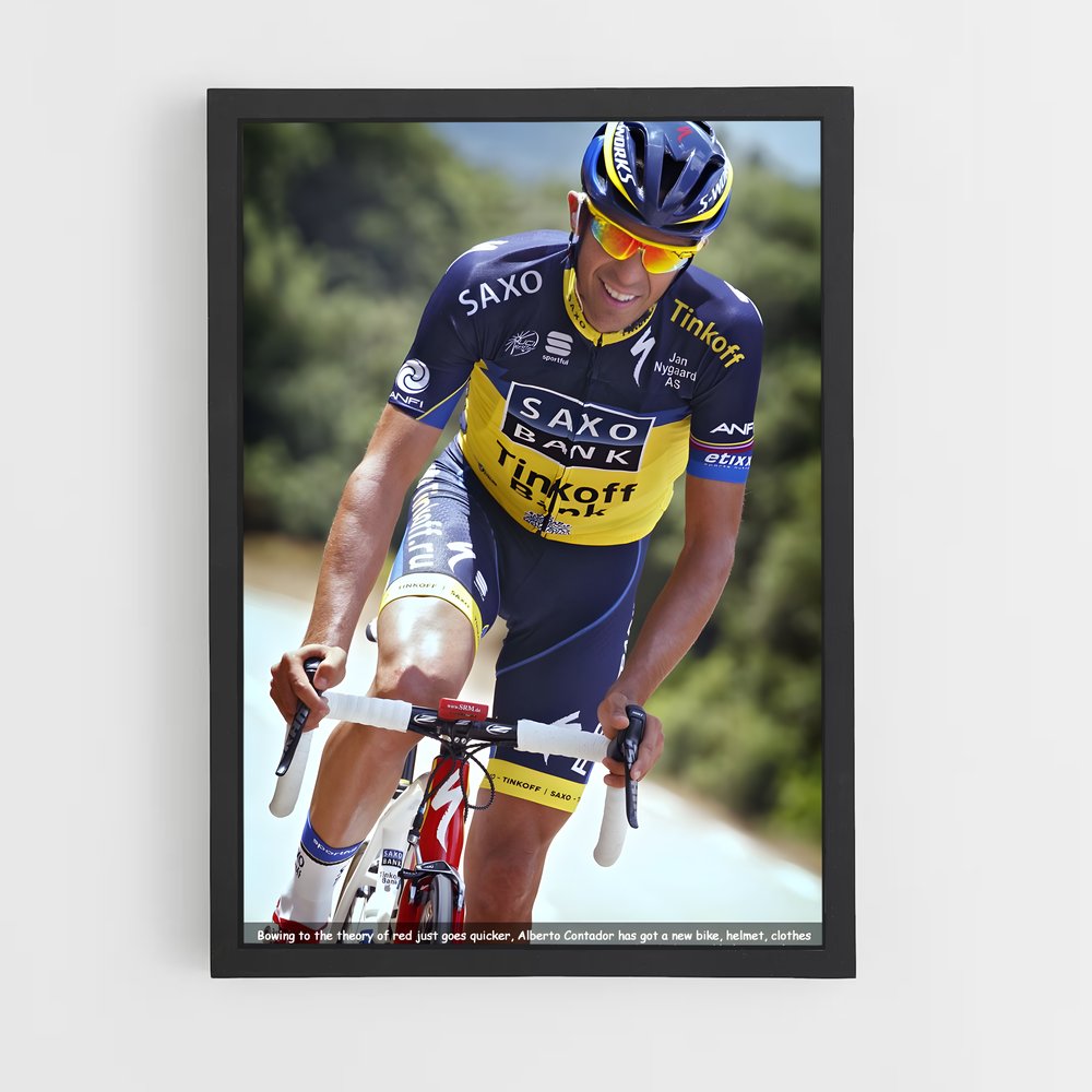 Poster L'Ascension d'Alberto – affiche Cyclisme (vue 2)